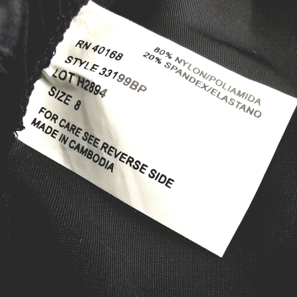 NWT Jamaica Bay Women's 8 Mini Elasticized Skirt - Picture 4 of 6